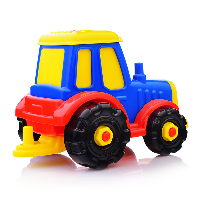 Фото к товару Конструктор-транспорт "Трактор" (20 элементов) (в пакете) Конструктор-транспорт "Трактор" (20 элементов) (в пакете)