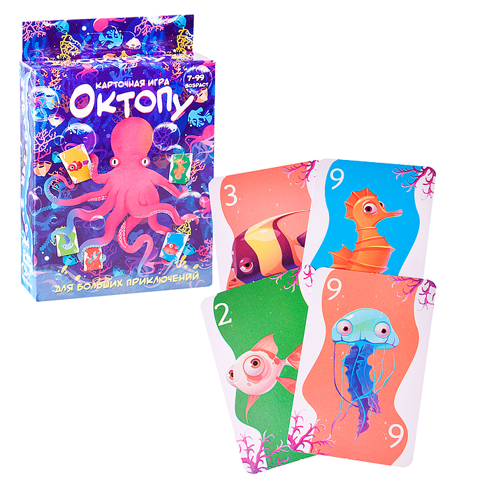 Настольная игра (рос) "Октопу" Настольная игра (рос) "Октопу"