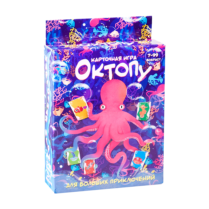 Фото к товару Настольная игра (рос) "Октопу" Настольная игра (рос) "Октопу"