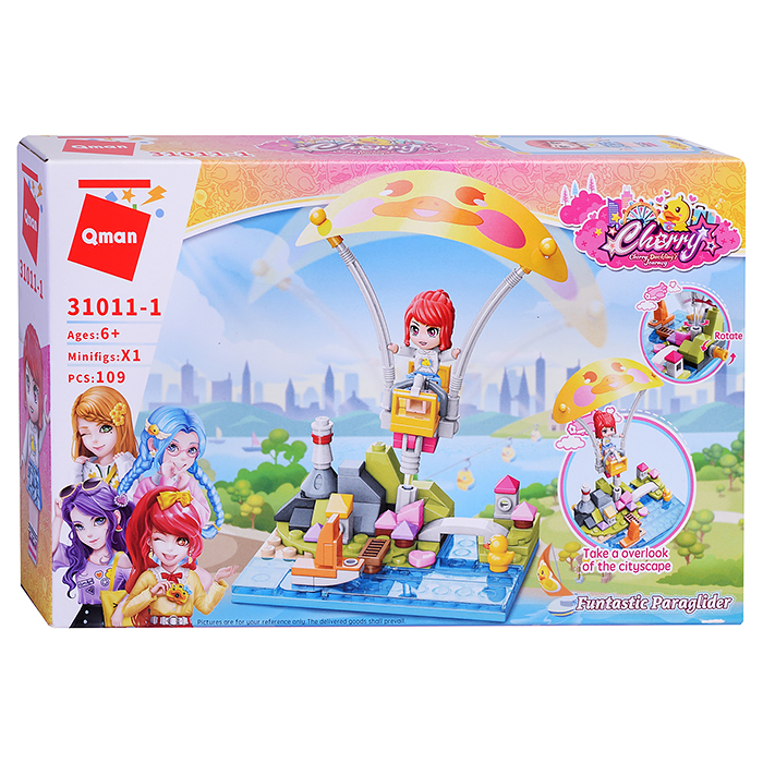 Фото к товару Конструктор 31011 "Веселые подружки" в ассортименте Конструктор 31011 "Веселые подружки" в ассортименте