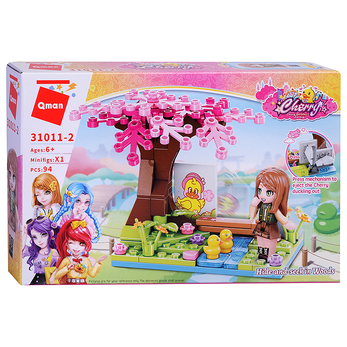 Фото к товару Конструктор 31011 "Веселые подружки" в ассортименте Конструктор 31011 "Веселые подружки" в ассортименте