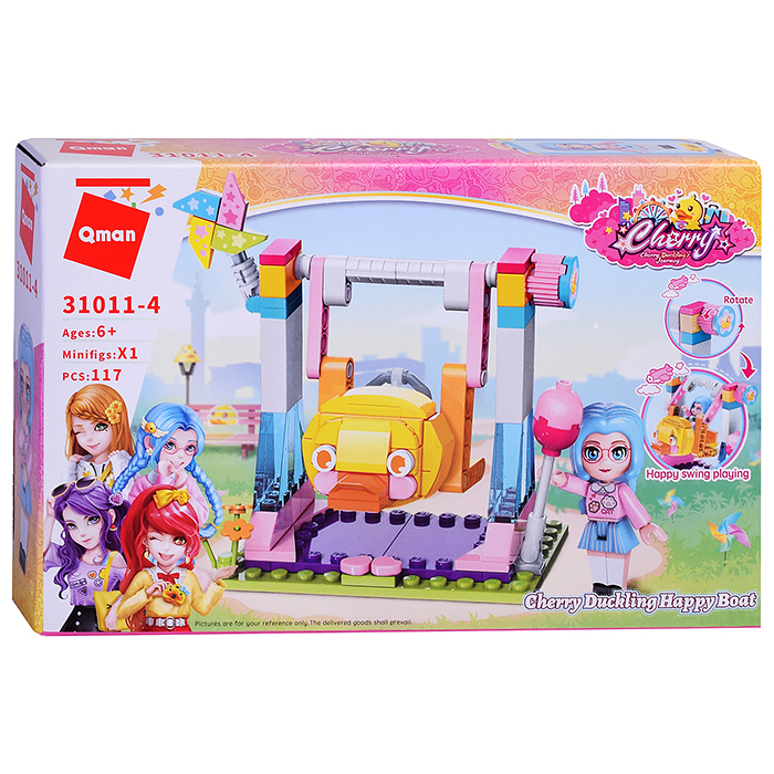 Фото к товару Конструктор 31011 "Веселые подружки" в ассортименте Конструктор 31011 "Веселые подружки" в ассортименте