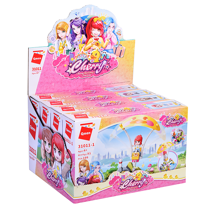 Фото к товару Конструктор 31011 "Веселые подружки" в ассортименте Конструктор 31011 "Веселые подружки" в ассортименте