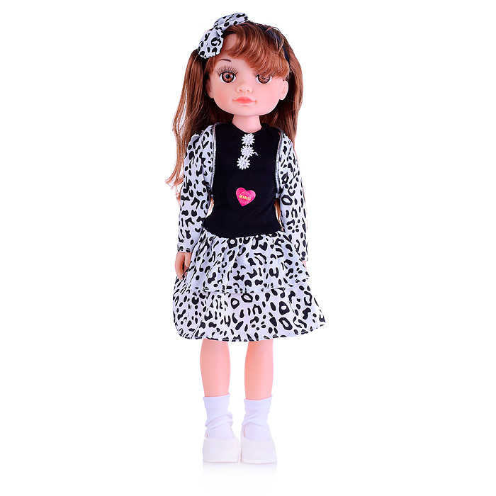 Фото к товару Кукла 5411 "Сонечка" озвученная с повязкой на голове, на батарейках, в пакете Кукла 5411 "Сонечка" озвученная с повязкой на голове, на батарейках, в пакете