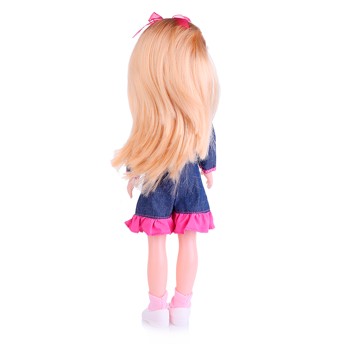 Фото к товару Кукла 5411 "Сонечка" озвученная с повязкой на голове, на батарейках, в пакете Кукла 5411 "Сонечка" озвученная с повязкой на голове, на батарейках, в пакете