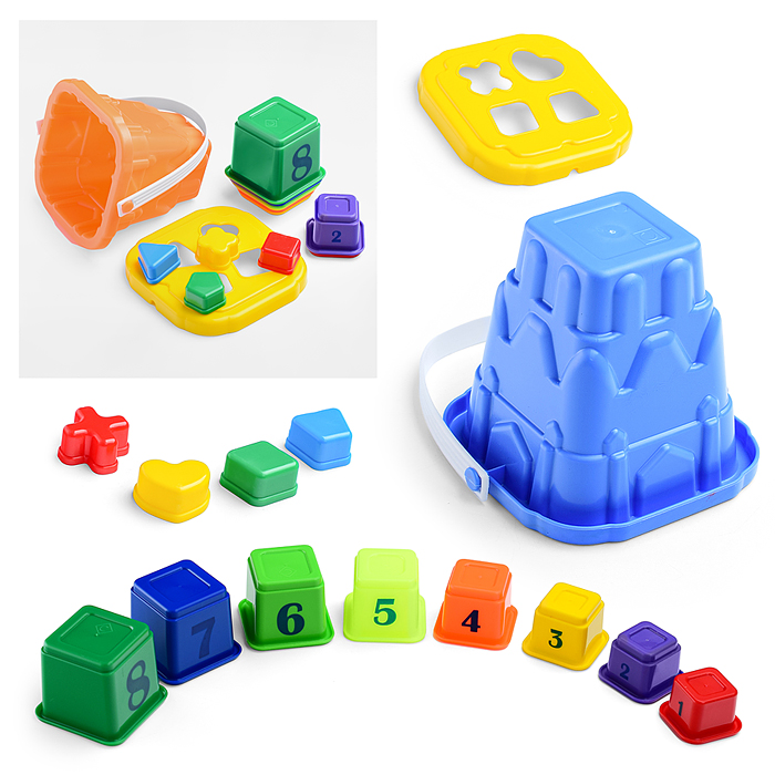 Логический набор Башня (с крышкой и с 4 логическими фигурами,пирамида 8 эл) Логический набор Башня (с крышкой и с 4 логическими фигурами,пирамида 8 эл)