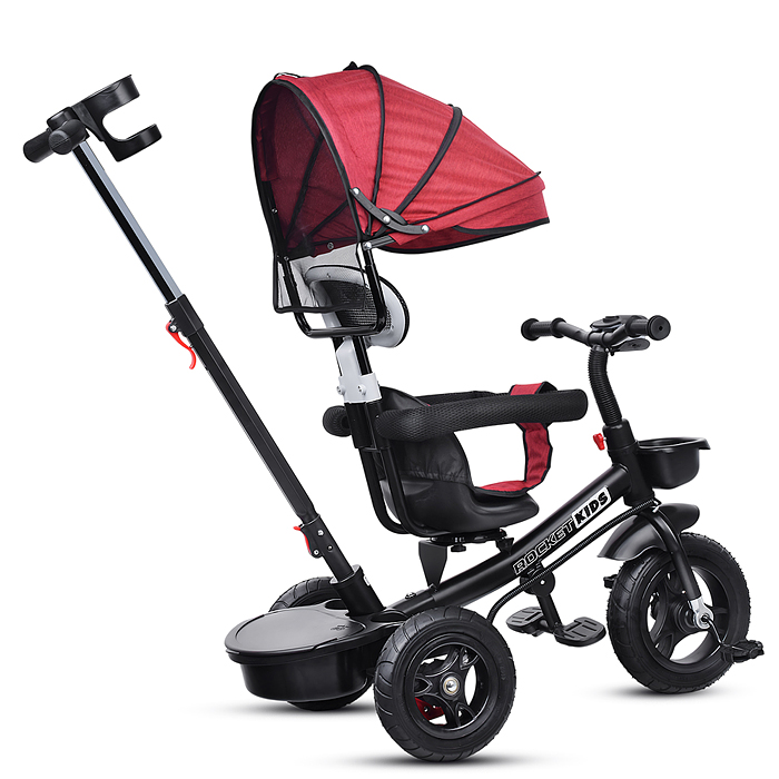 Фото к товару Велосипед 208 3-х колесный, красный Велосипед 208 3-х колесный, красный