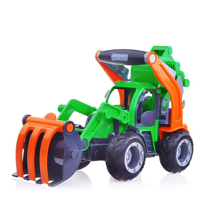 Грип-Трак трактор-погрузчик с ковшом (в сеточке) Грип-Трак трактор-погрузчик с ковшом (в сеточке)