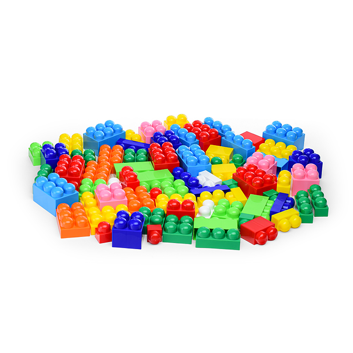Фото к товару Конструктор "Великан" (74 элемента в контейнере) Конструктор "Великан" (74 элемента в контейнере)