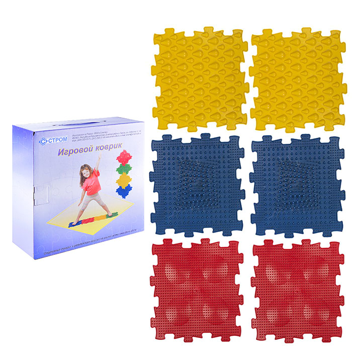 Игровой коврик 6эл.