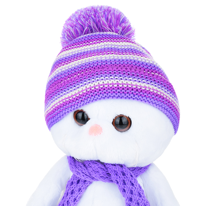 Фото к товару Кошка Ли-Ли в лиловом вязаном комплекте Кошка Ли-Ли в лиловом вязаном комплекте