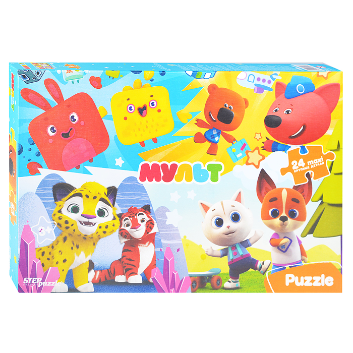 Пазлы 24 maxi "Ми-ми-мишки и др. Мульт" Пазлы 24 maxi "Ми-ми-мишки и др. Мульт"