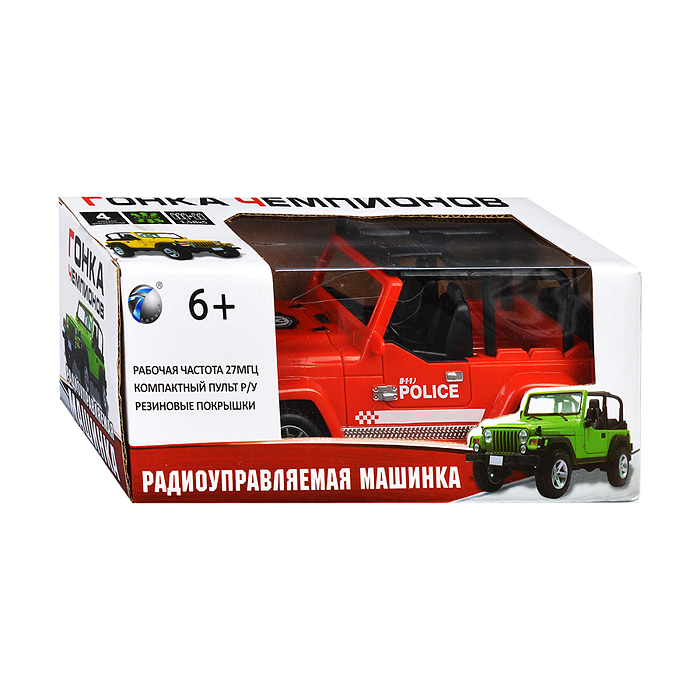Фото к товару Машина 6138JX "Гонка чемпионов" сафари стрит, р/у, в коробке Машина 6138JX "Гонка чемпионов" сафари стрит, р/у, в коробке