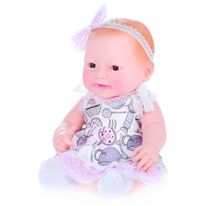 Фото к товару Пупс Ева 35см., в пакете Пупс Ева 35см., в пакете