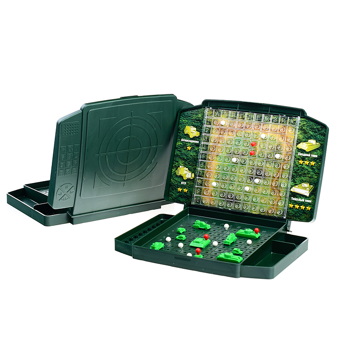 Фото к товару Настольная игра "Танковый бой" м/г (РФИ) Настольная игра "Танковый бой" м/г (РФИ)