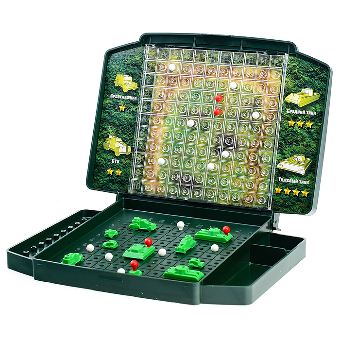 Фото к товару Настольная игра "Танковый бой" м/г (РФИ) Настольная игра "Танковый бой" м/г (РФИ)