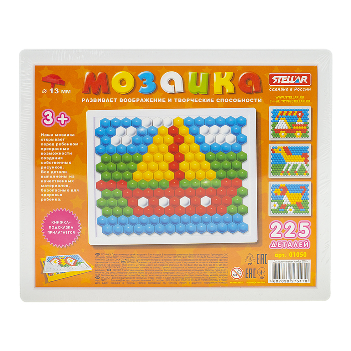 Фото к товару Мозаика (d.13мм/225шт) Мозаика (d.13мм/225шт)