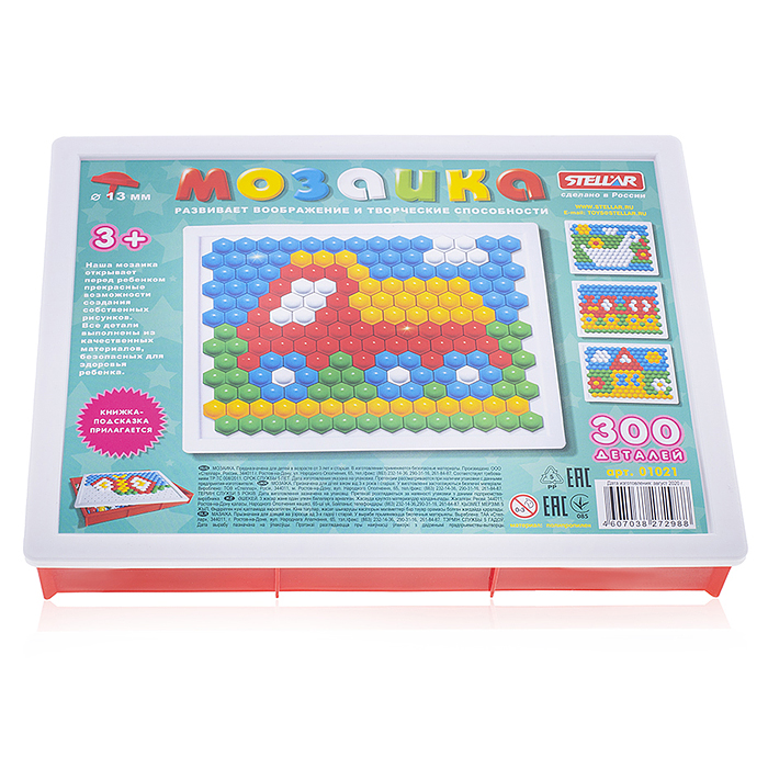 Фото к товару Мозаика (d.13мм/300шт) Мозаика (d.13мм/300шт)