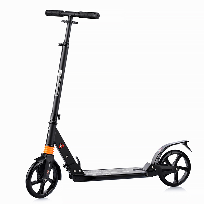 Фото к товару Самокат U038183Y 2-х кол., черный, PU/ 200 мм, ABEC 7, в коробке Самокат U038183Y 2-х кол., черный, PU/ 200 мм, ABEC 7, в коробке