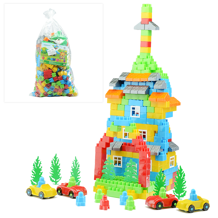 Конструктор "Комби Блок" 400 дет. 