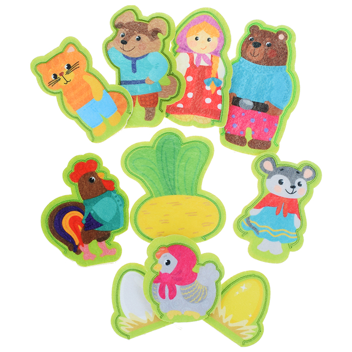 Фото к товару Пальчиковый кукольный театр "В гостях у сказки" (17 кукол) Пальчиковый кукольный театр "В гостях у сказки" (17 кукол)