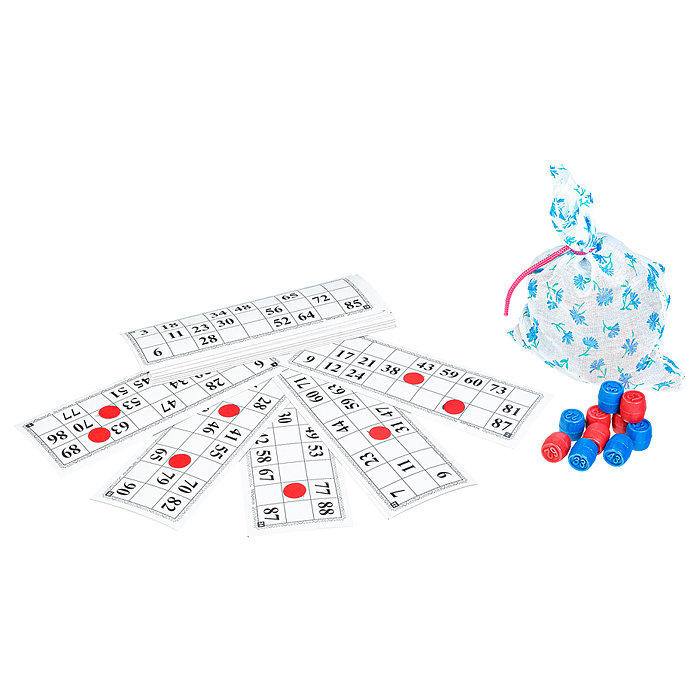 Русское лото (бочонок-пластик) в коробке