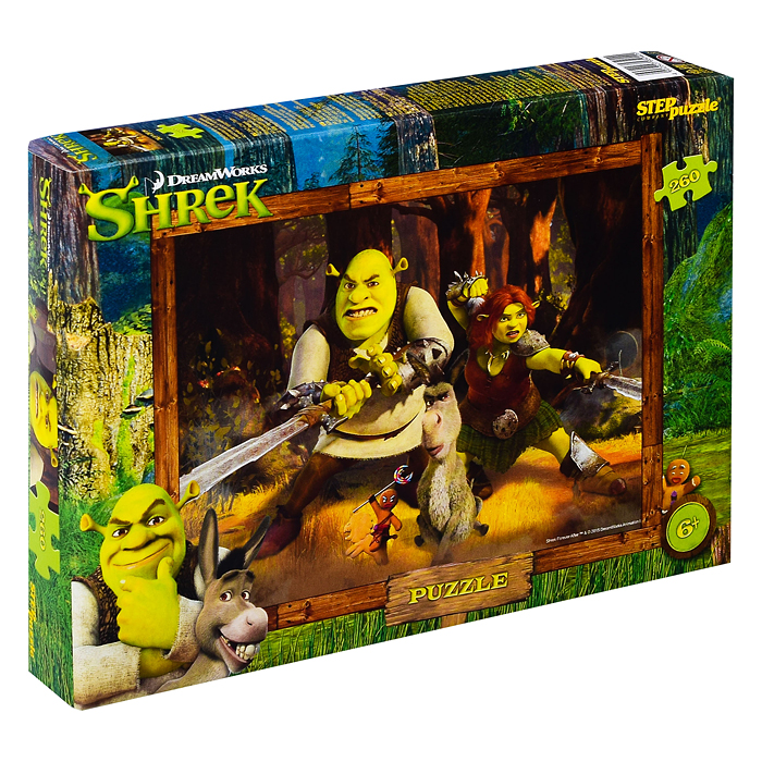 Пазлы 260 "Shrek" (DreamWorks, Мульти) Пазлы 260 "Shrek" (DreamWorks, Мульти)