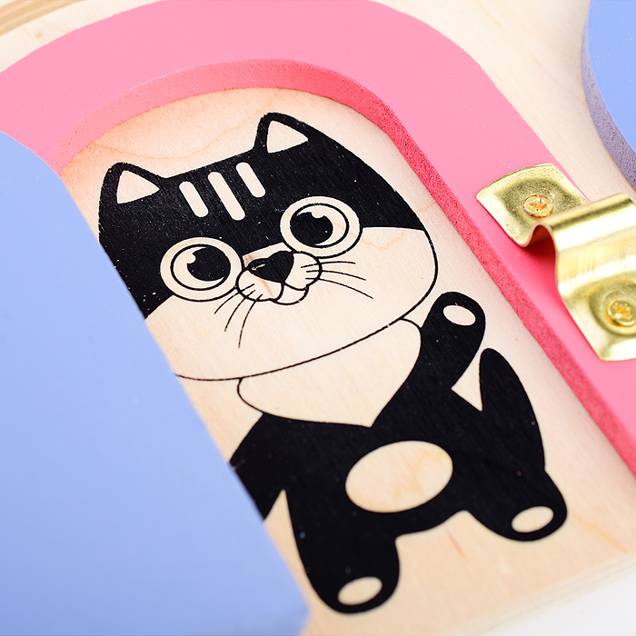 Фото к товару Бизиборд "Домик" Бизиборд "Домик"