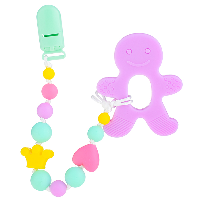 Грызунок на прищепке "Пряничный человечек" Грызунок на прищепке "Пряничный человечек"