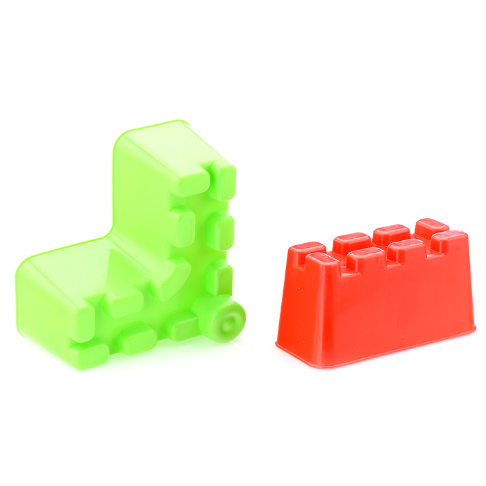 Фото к товару Набор для песка "Крепость"(формочки 2шт,ведро,совок 25см) Набор для песка "Крепость"(формочки 2шт,ведро,совок 25см)