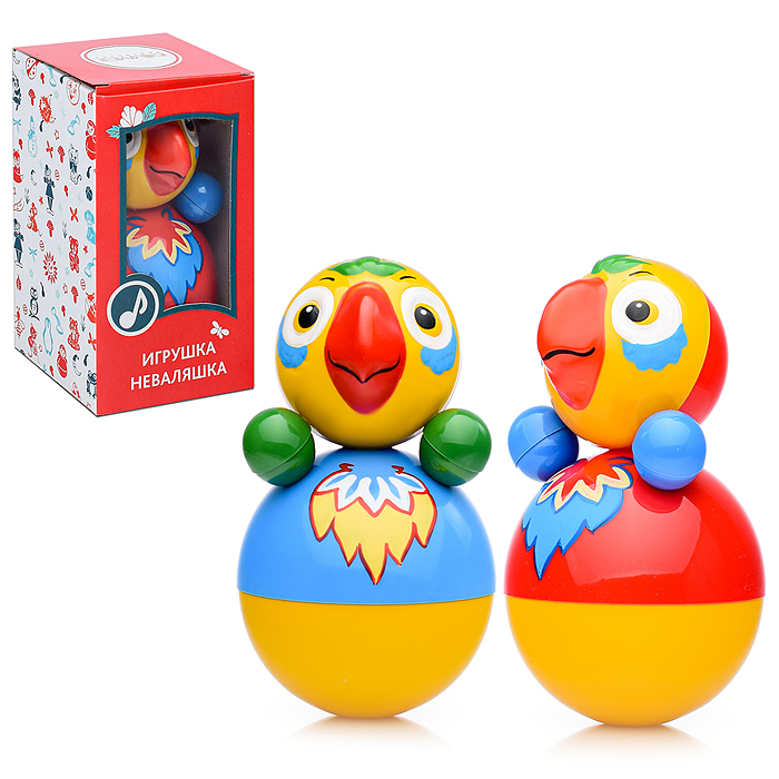 Неваляшка Попугай в худ. упаковке Неваляшка Попугай в худ. упаковке