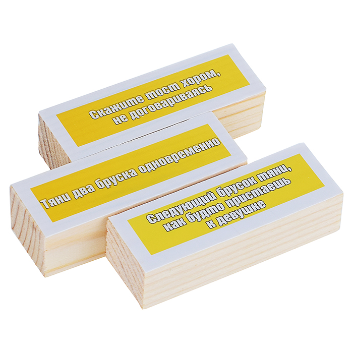 Настольная игра "Джанга PARTY (Березка) "Застольная" (большая) (из натурального дерева)