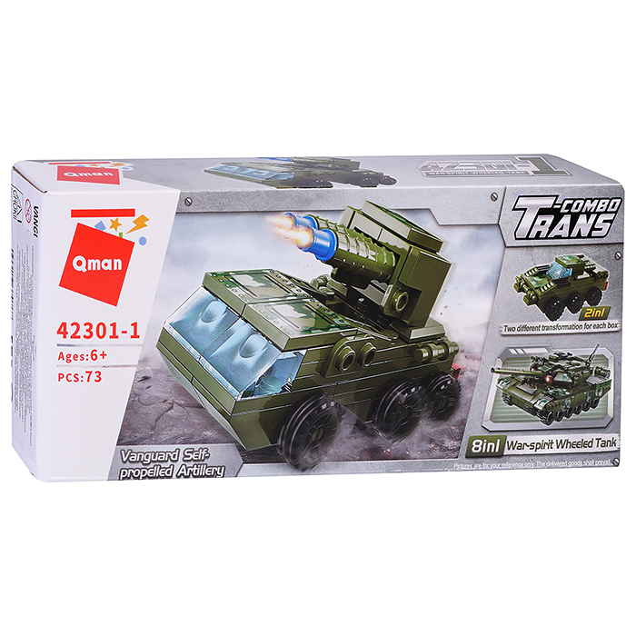 Фото к товару Конструктор 42301 "Военный транспорт" в ассортименте Конструктор 42301 "Военный транспорт" в ассортименте