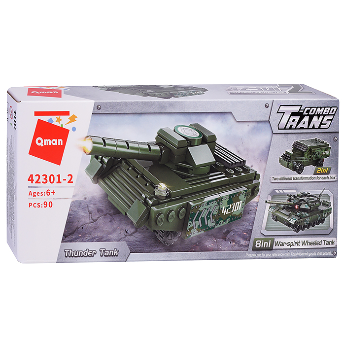 Фото к товару Конструктор 42301 "Военный транспорт" в ассортименте Конструктор 42301 "Военный транспорт" в ассортименте