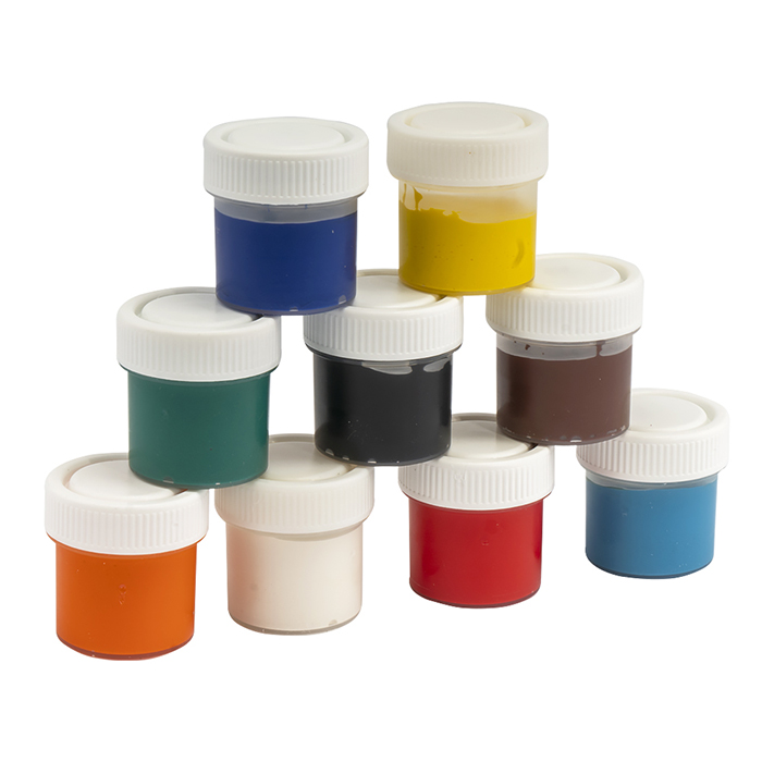 Фото к товару Гуашь "Классика", 9 цветов по 20 мл Гуашь "Классика", 9 цветов по 20 мл