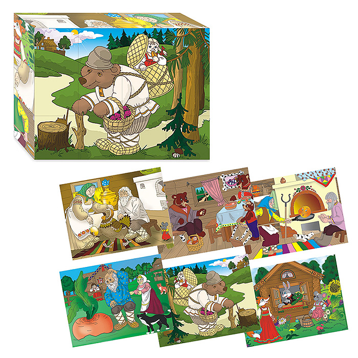 Кубики (12 куб) "Сказки №1" Кубики (12 куб) "Сказки №1"