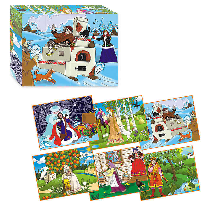 Кубики (12 куб) "Сказки №2" Кубики (12 куб) "Сказки №2"