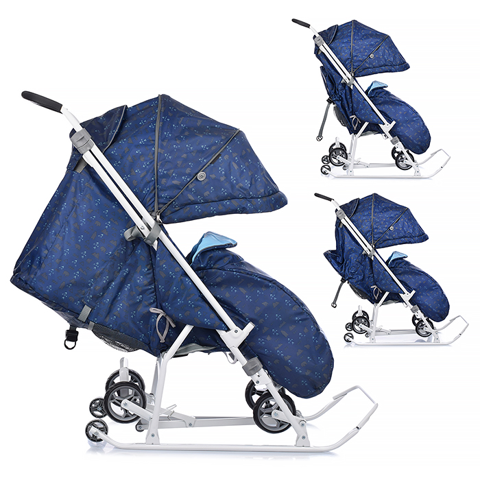 Фото к товару Коляска комбинированная "Наши детки 3-1К" (принт северный) Коляска комбинированная "Наши детки 3-1К" (принт северный)