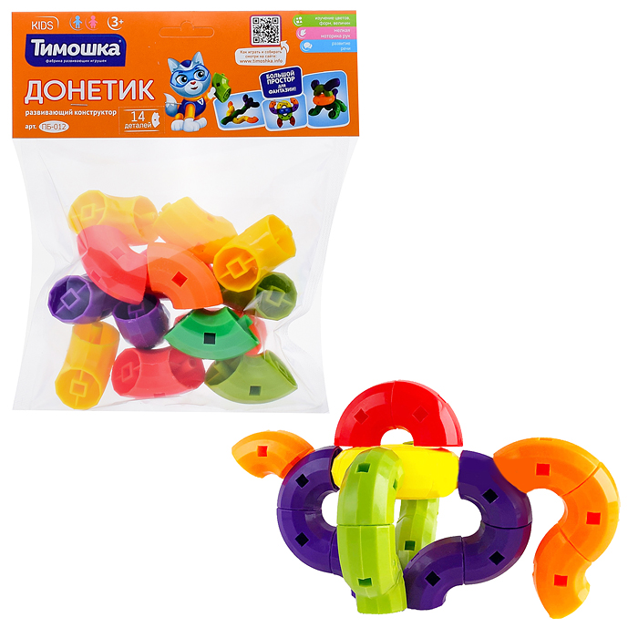 Конструктор «Донетик» 14 дет. Конструктор «Донетик» 14 дет.