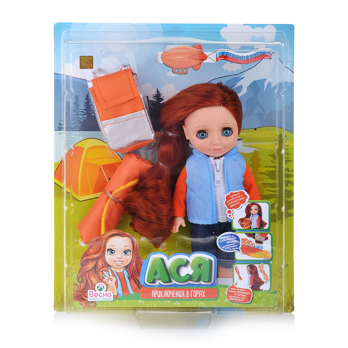 Кукла Ася "Приключения в горах" Кукла Ася "Приключения в горах"