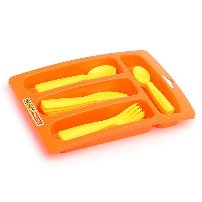 Лоток со столовыми приборами "Алиса" на 4 персоны Лоток со столовыми приборами "Алиса" на 4 персоны