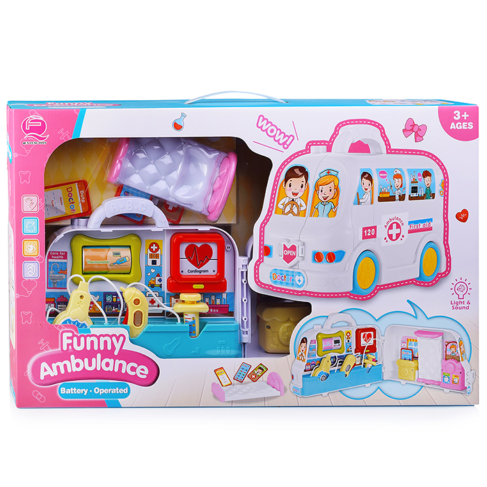 Фото к товару Игровой набор QF2812B "Доктор" в коробке Игровой набор QF2812B "Доктор" в коробке