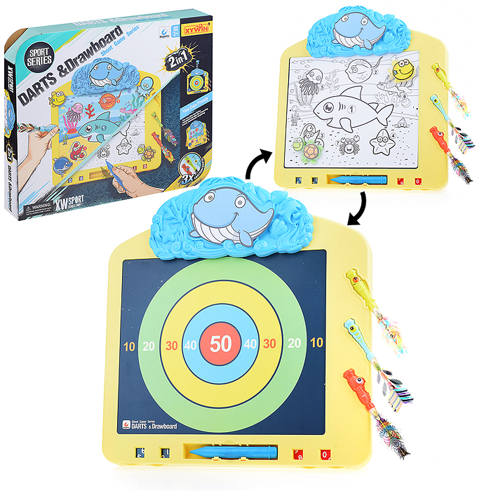 Игровой набор 9302-1 "Попади в цель" в коробке Игровой набор 9302-1 "Попади в цель" в коробке