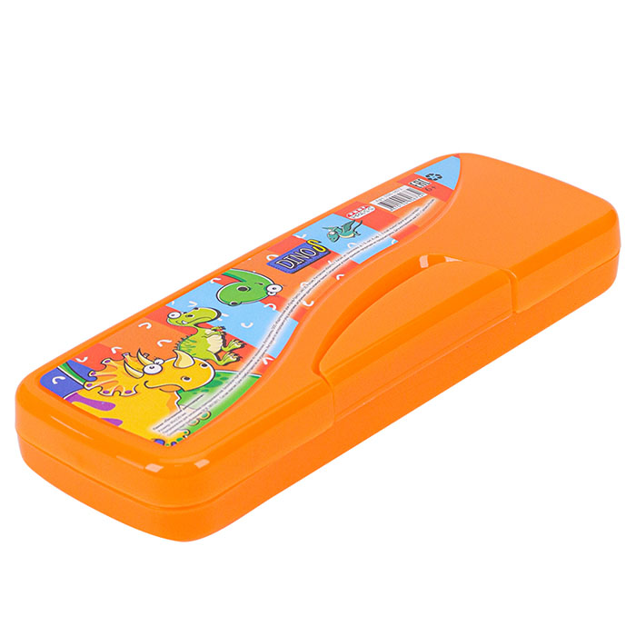 Пенал пластиковый "Потешные динозаврики" Пенал пластиковый "Потешные динозаврики"