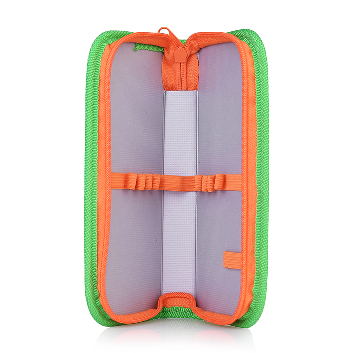 Фото к товару Пенал односекционный средний "Бабочки и лилии" Пенал односекционный средний "Бабочки и лилии"