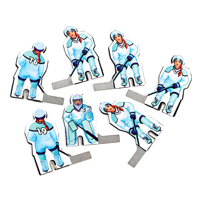 Фото к товару Игра настольная "Хоккеймиг" (девочки) Игра настольная "Хоккеймиг" (девочки)