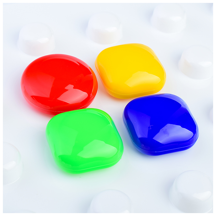 Фото к товару Мозаика "Для самых маленьких" d40/4 цв/48 эл Мозаика "Для самых маленьких" d40/4 цв/48 эл