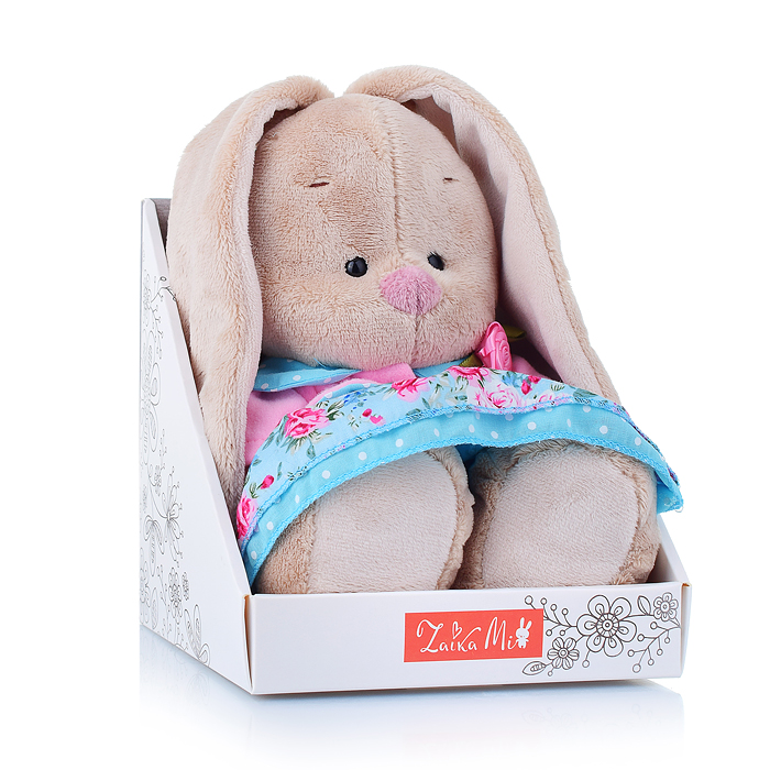 Фото к товару Зайка Ми в юбке и жакете с розочкой (малый) Зайка Ми в юбке и жакете с розочкой (малый)