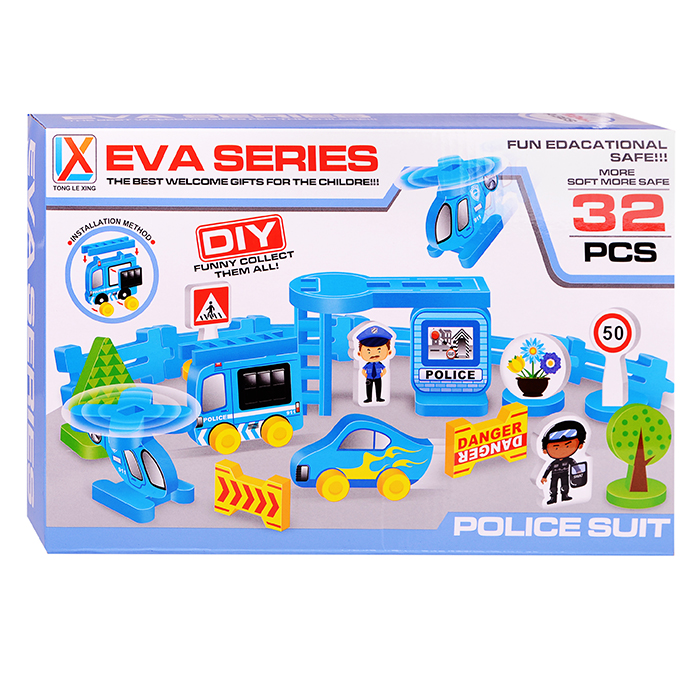 Конструктор 3202H Полиция (32 дет.) Конструктор 3202H Полиция (32 дет.)