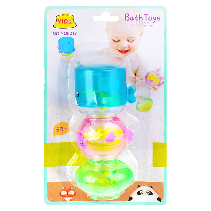 Игрушка для ванны YQ8217 "Веселое купание" на листе Игрушка для ванны YQ8217 "Веселое купание" на листе